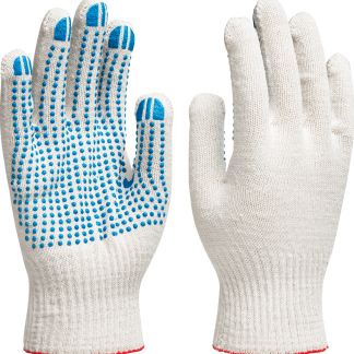 Перчатки х/б с ПВХ 10 КЛАСС