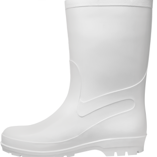 Сапоги ПВХ женские белые