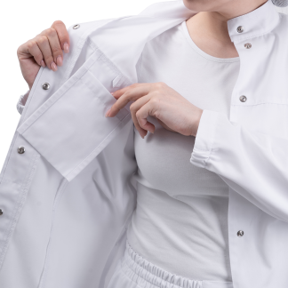Халат повара, халат пищевика, халат белый, кухонный халат, одежда для поваров, одежда повара, хасп, купить халат повара, халат пищевика