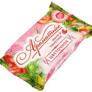 Мыло туалетное 100 г. в цветной упак.